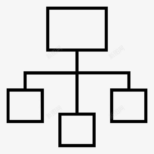 流程图表层次结构图标svg_新图网 https://ixintu.com 图表 层次结构 流程 顺序