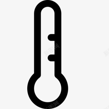 温度计温度测量度数可缩放图标图标