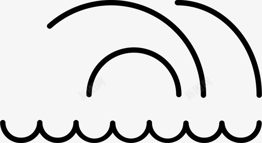 洪水飓风雷暴图标svg_新图网 https://ixintu.com 天气 洪水 海啸 雷暴 飓风