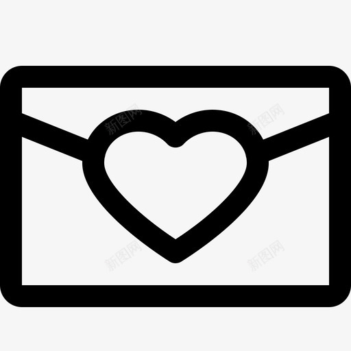 电子邮件收藏夹心形收件箱图标svg_新图网 https://ixintu.com 喜欢 心形 收件箱 电子邮件收藏夹