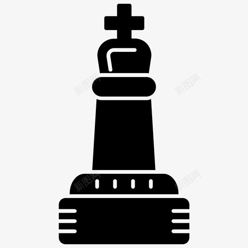 国际象棋国王市场营销图标svg_新图网 https://ixintu.com 国王 国际象棋 学校和教育铭文 市场营销 战略