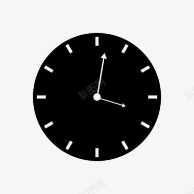 时钟办公时间时间图标图标