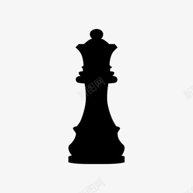 皇后下棋图标图标