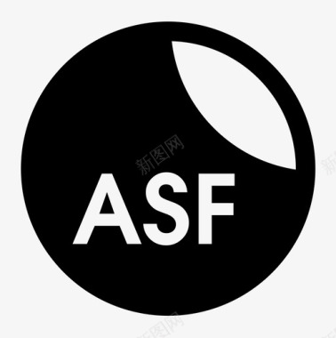 asf文件扩展名svg图标图标