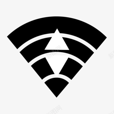 无线连接无线信号图标图标