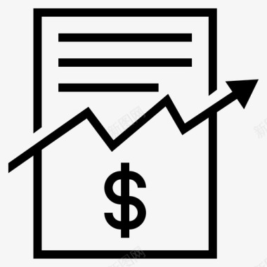 商业报告商业信函报告图标图标