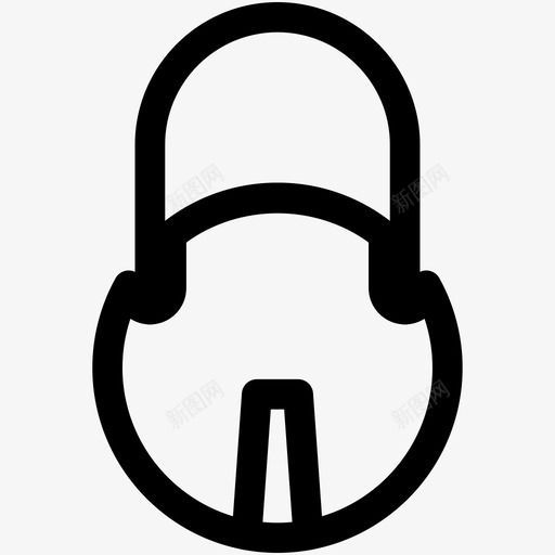 锁隐私保护图标svg_新图网 https://ixintu.com 保安 保护 安全 锁 隐私