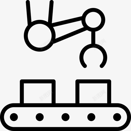 物流送货邮件图标svg_新图网 https://ixintu.com 分拣 包裹 机器人 物流 送货 邮件 邮件精简