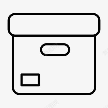 箱子文件柜文件图标图标