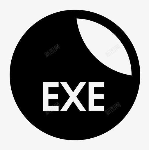 exe文件扩展名svg图标svg_新图网 https://ixintu.com exe svg 文件扩展名