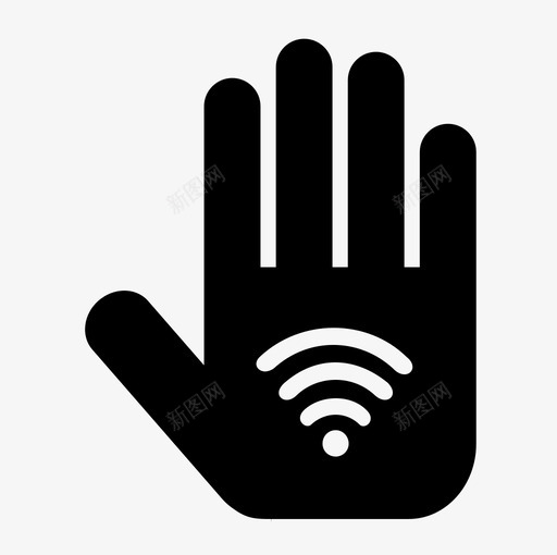 停止连接禁止手动图标svg_新图网 https://ixintu.com wifi 停止连接 手动 禁止