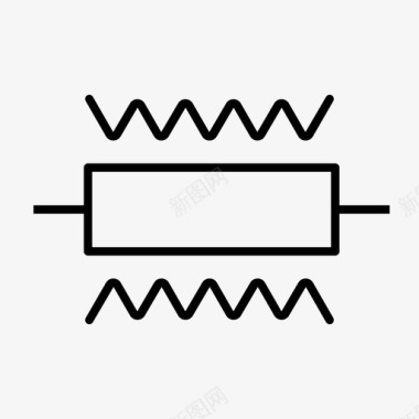 电气电路板电力图标图标