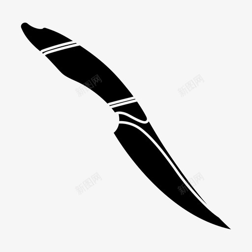 定型刀刀武器图标svg_新图网 https://ixintu.com 刀 定型刀 武器