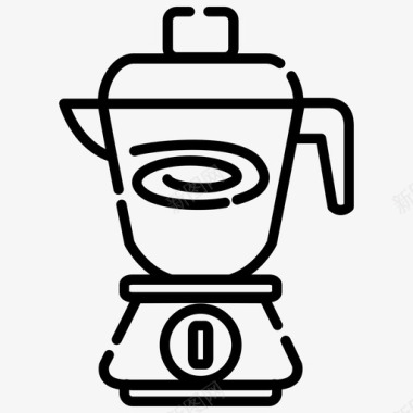 搅拌机烹饪厨具图标图标