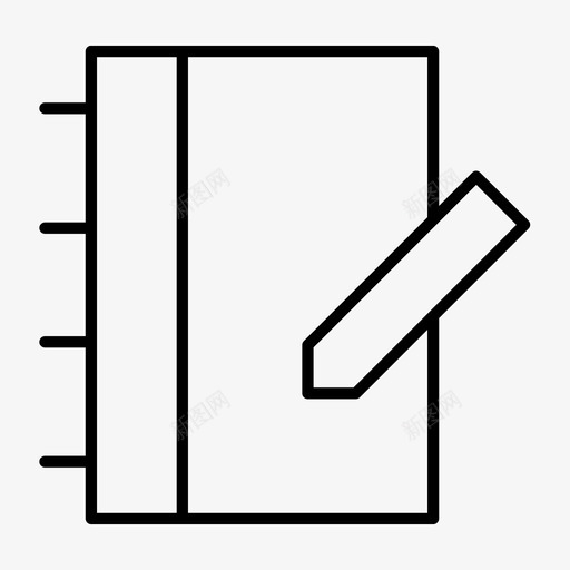 笔记本文章博客图标svg_新图网 https://ixintu.com 内容 写作 博客 文案 文章 笔记本 网络营销