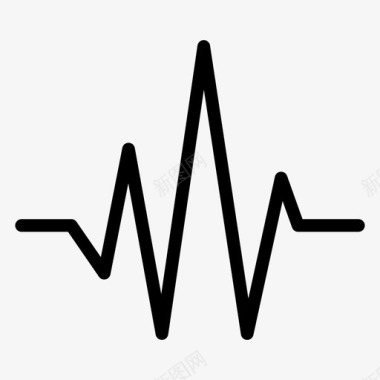 波浪音乐收音机图标图标