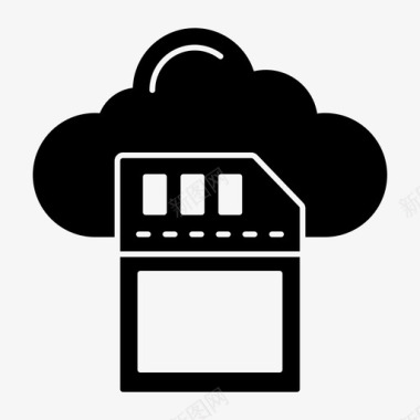 云文件服务器图标图标