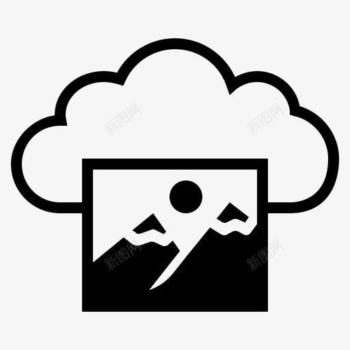 在线存储云图像云存储图标svg_新图网 https://ixintu.com 云图像 云存储 互联网存储 在线存储 数字存储