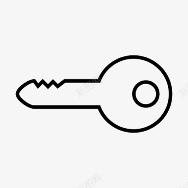 钥匙密码开锁图标图标
