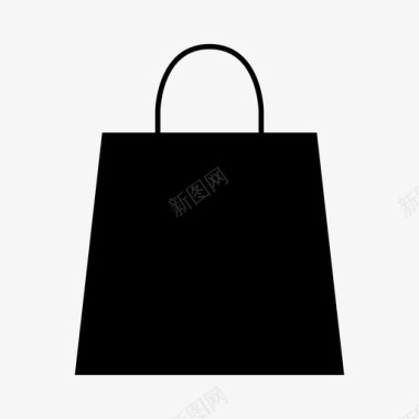 购物袋时尚销售图标图标