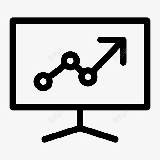 统计监视器计算机图形图标svg_新图网 https://ixintu.com 图形 屏幕 统计 统计监视器 计算机