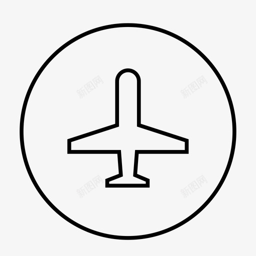 飞机飞行基本图标2svg_新图网 https://ixintu.com 基本图标2 飞机 飞行