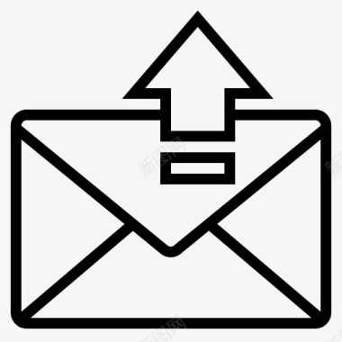 发送连接电子邮件图标图标