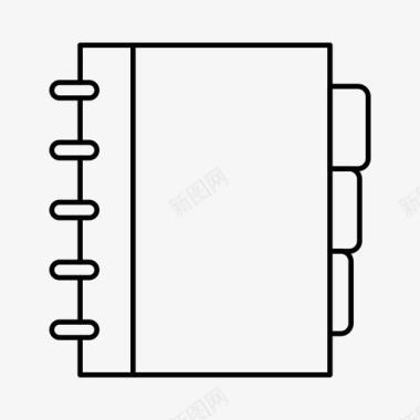 通讯录日记手册图标图标