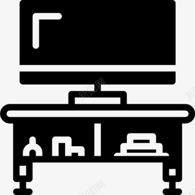 电视桌电器家具图标图标