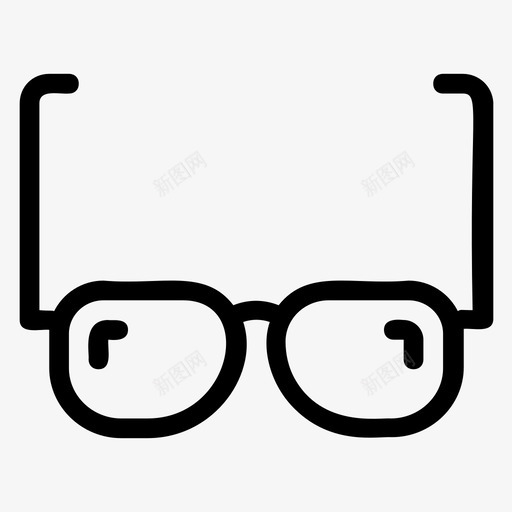 眼镜显影配镜图标svg_新图网 https://ixintu.com 开发用户界面线图标 时尚 显影 款式 眼镜 网页设计 配镜
