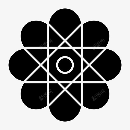 原子生态学图标svg_新图网 https://ixintu.com 原子 生态学