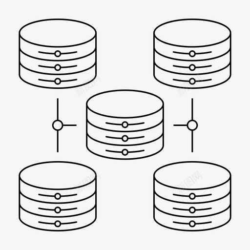 数据库可扩展性信息服务器图标svg_新图网 https://ixintu.com 信息 大数据卷2 数据库可扩展性 服务器