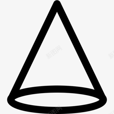 圆锥几何图形圆锥几何图形图标图标