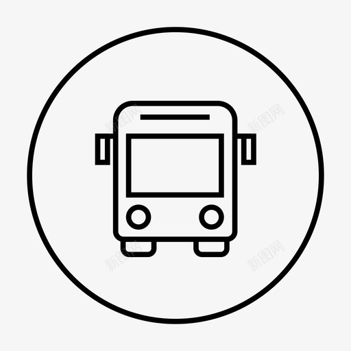 总线车辆基本图标2svg_新图网 https://ixintu.com 基本图标2 总线 车辆