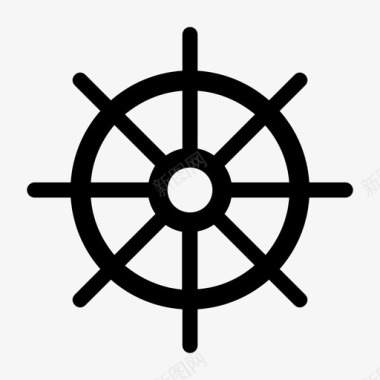 舵方向盘海雕图标图标