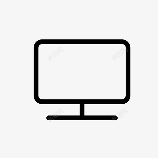 显示器计算机mac图标svg_新图网 https://ixintu.com mac macbook ui元素 windows 屏幕 显示器 计算机