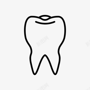 牙齿牙医医疗图标图标
