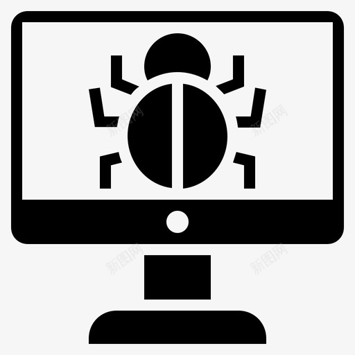 软件错误错误跟踪计算机错误图标svg_新图网 https://ixintu.com 程序错误 计算机错误 软件错误 错误跟踪