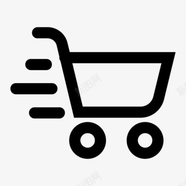 购物车市场购物商店图标图标