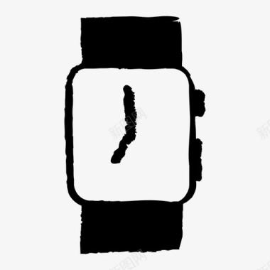 手表小时商店图标图标