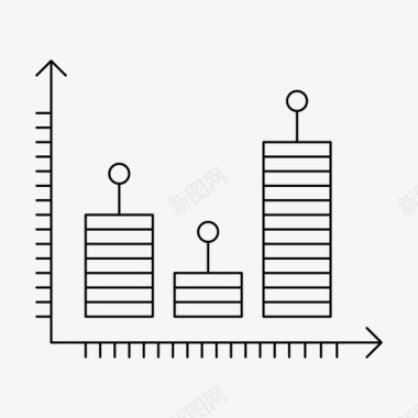 数据报告图表数字图标图标