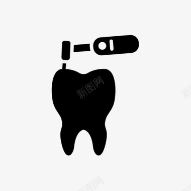 钻牙牙牙医图标图标