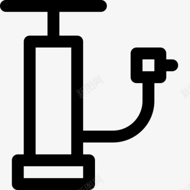 气泵吹气管道图标图标