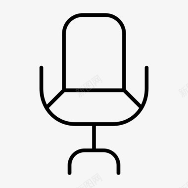 椅子代理商务图标图标