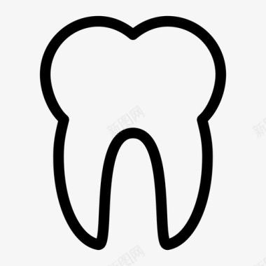 牙根中牙牙科图标图标