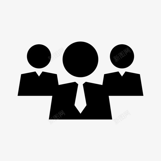 业务团队老板业务组图标svg_新图网 https://ixintu.com 业务团队 业务组 公司 员工 管理层 老板