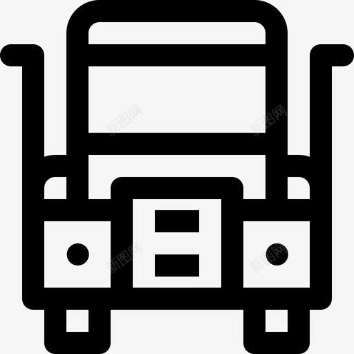 重型卡车汽车交货图标svg_新图网 https://ixintu.com 交货 汽车 运输 运输路线图标 重型 重型卡车