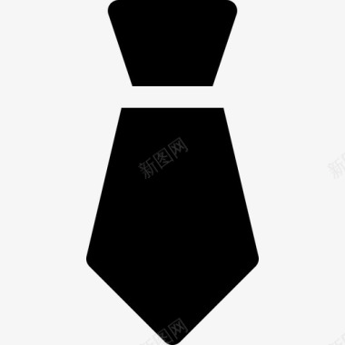 领带正式制服图标图标