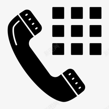 通话商务拨号图标图标