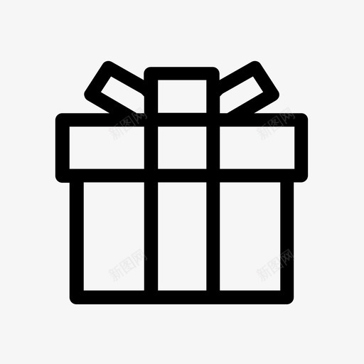 礼物庆祝聚会图标svg_新图网 https://ixintu.com 兑换 庆祝 惊喜 礼物 聚会